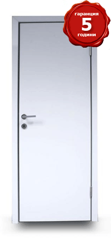 Гладка интериорна HDF врата колекция SIDE с покритие боя – 405 лв.